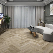 Herringbone Ivory Birch Spc Flooring